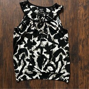 Style & Co, Women, Black and Beige Top